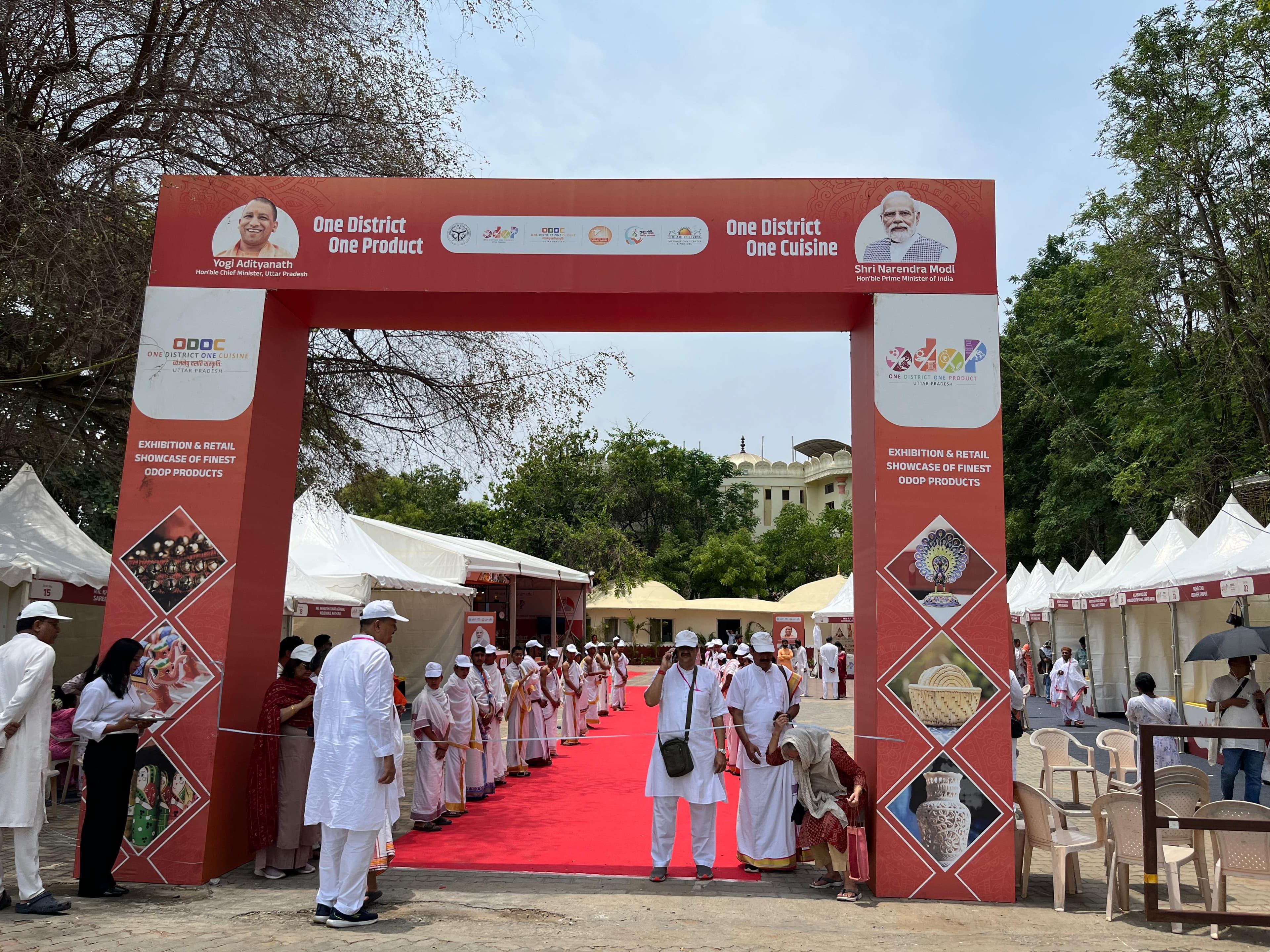 Festival-scale brand moments